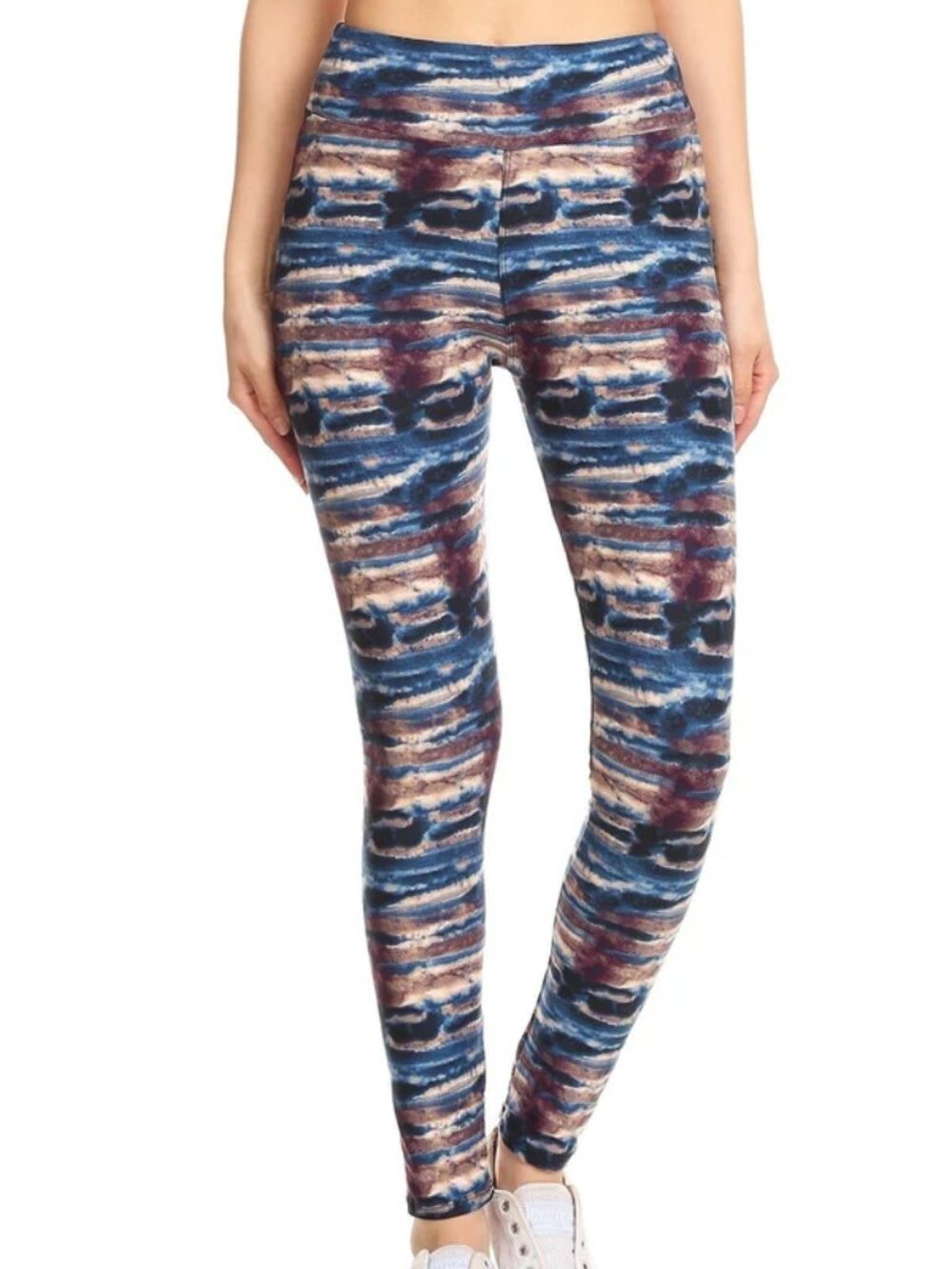 Yoga Tie Dye Knit Leggings